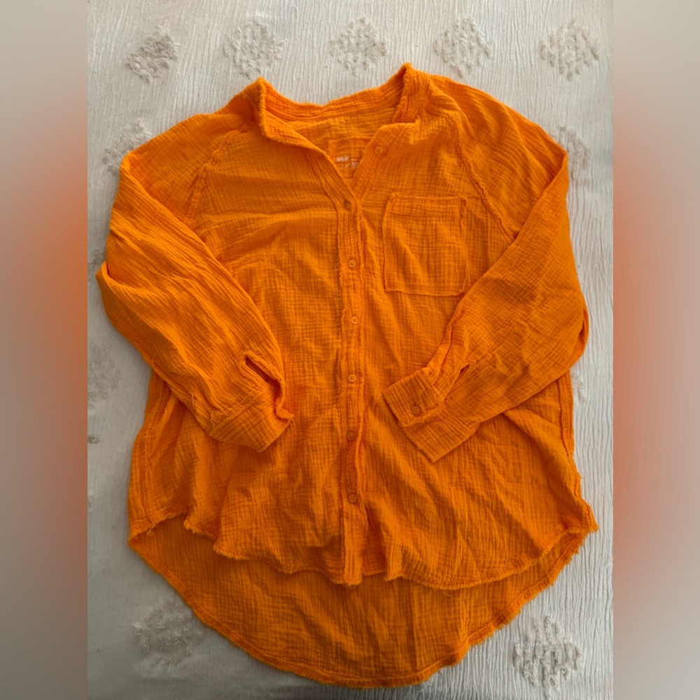 Aerie Waffle Long Sleeve Tunic